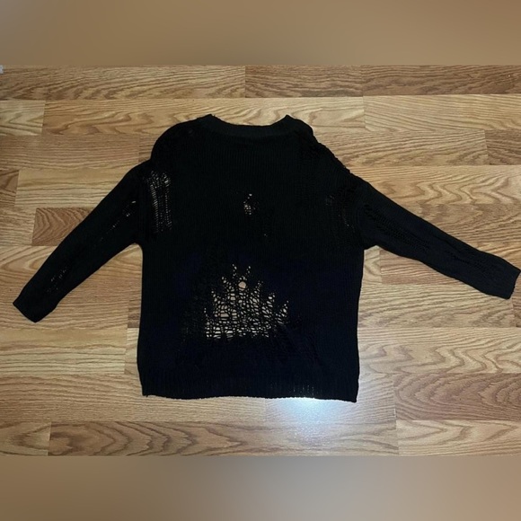 Distressed Knit Top - Picture 2 of 2